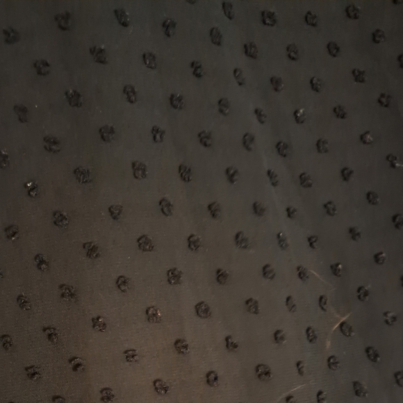 NWT Lane Bryant top 22/24 black dot ruffle sleeves - Picture 4 of 4